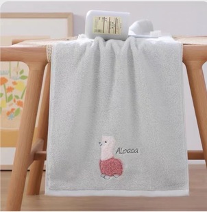 Towel cotton household lint-free pure cotton face towel wholesale absorbent thickened towel embroidered logo
