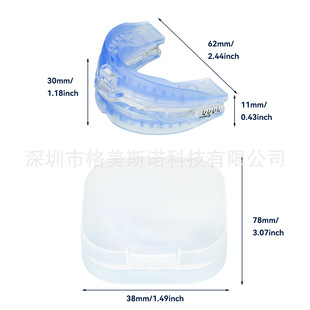 Cross-border in stock Wholesale Adjustable Braces Night Anti-snoring Silicone Braces Anti-molar Braces