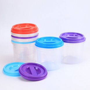 Factory wholesale supply plastic fishing bucket doll storage bucket transparent toy storage bucket portable multi-purpose bucket