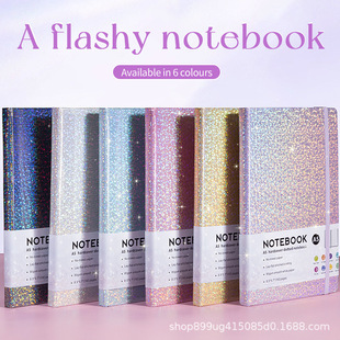 Cross-border Spot a5 Strap Notebook Business Office Notepad with Pen Insert Elastic Band Diary Can Be Customized with logo