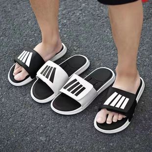 Summer New Style Slippers Fashionable All-match Outdoor Wear Korean Style Personalized Slip-on Lovers Outdoor Non-slip Sandals Trend