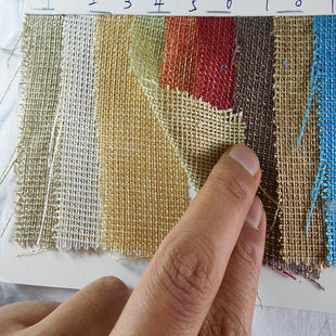 Gold and Silver Linen, Silver Linen, Fully Polyester Gold and Silver Wire Imitation Linen, Spring & Fall Imitation Linen Craft Shoe and Bag Fabric