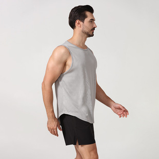 Summer New Men's Sports Vest Cross-border Outdoor Running Leisure Training Sleeveless plus size Basketball Fitness Vest