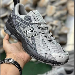 Sport sneakers NB1906R Серые белые классические спортивные кроссовки через жидкое серебро деконструировать обувь папы