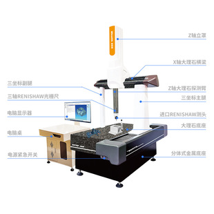 Fully Automatic Three Coordinate Measuring Machine Automatic Three-dimensional Size Scanner Shape Tolerance Three-dimensional Measuring Service