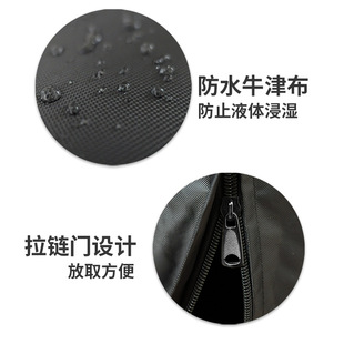 Cross-Border Amazon Oxford Cloth Rainproof Thickened Firewood Shed Cover Outdoor Garden Round Firewood Cover Firewood Cover