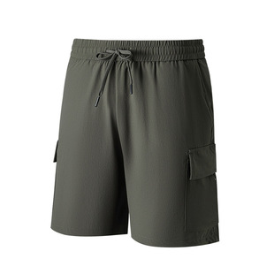 2025 Summer Men's Quick-drying Sports Pants Short Outdoor Fitness Running Pants Women's Moisture-wicking and Breathable Dry