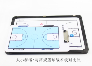 Three-gang basketball tactical board sports teacher coach equipment sports class large tactical plate diagram board whiteboard