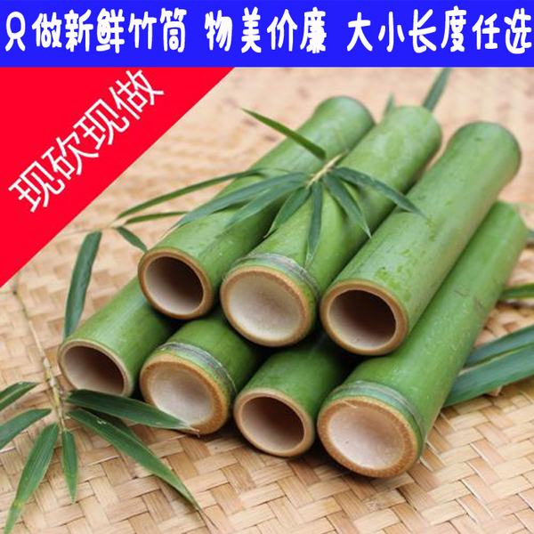 正宗广宁竹筒饭竹筒 商用烧烤纯手工竹筒蒸筒 新鲜糯米粽子用竹筒