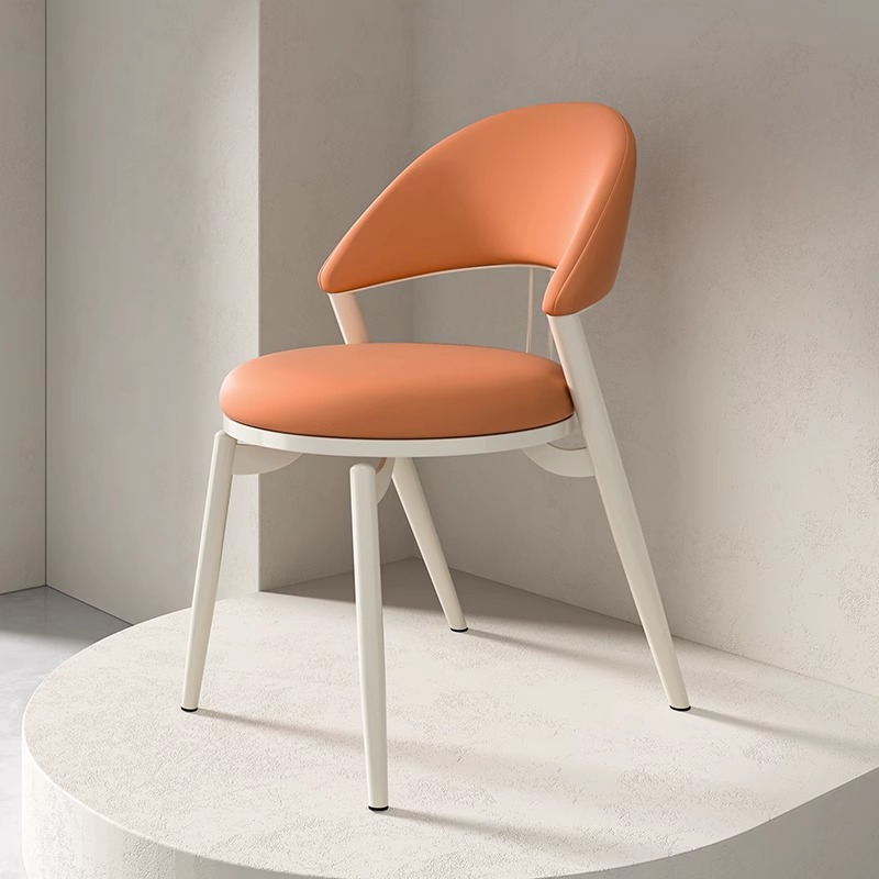 Warm Orange★[Imported Napa Leather]Milk White Leg Tube Wall Thickness 1.2★★