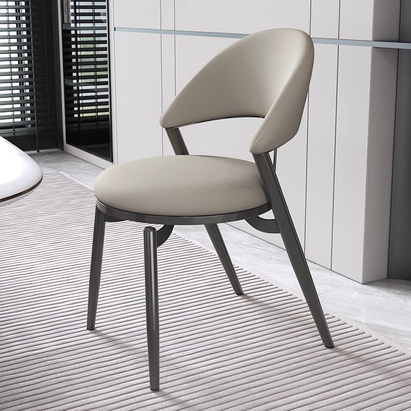 Light Gray★[Imported Napa Leather]Gun Gray Leg Tube Wall Thickness 1.2★★.