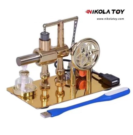 Single Cylinder Stirling Engine Model