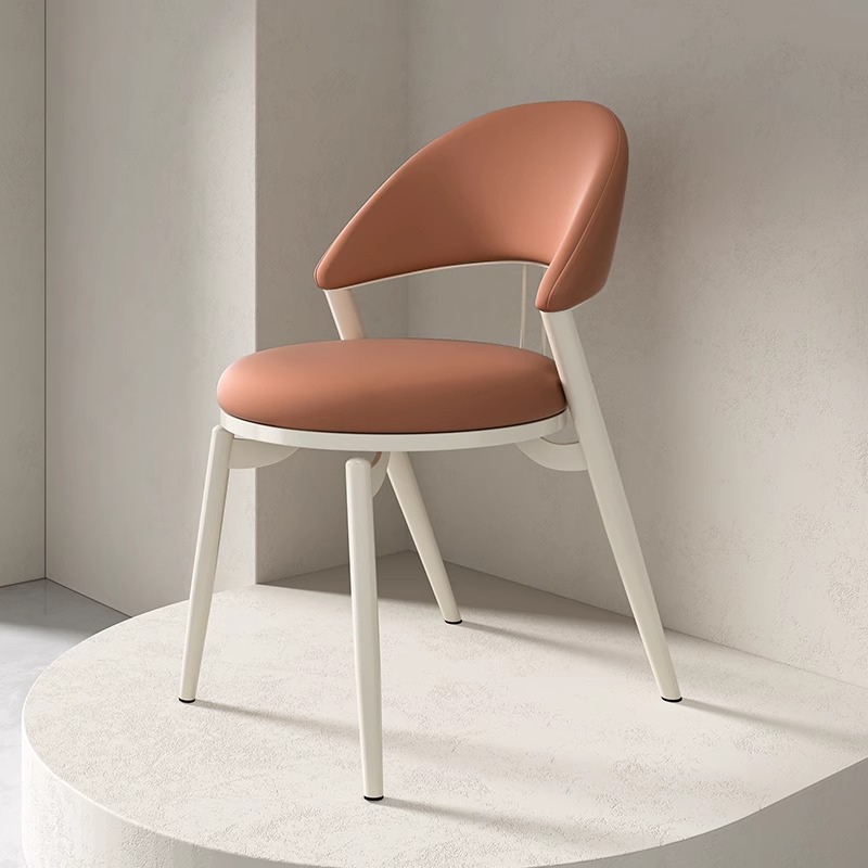 Brown★[Imported Napa Leather]Milk White Leg Tube Wall Thickness 1.2★★