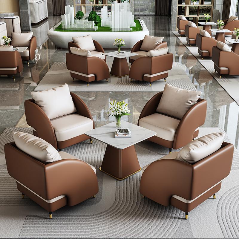 One Table and 4 Chairs Brown