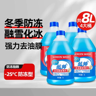 Glass agent – for summer use - anti-freeze-type-powerful-stain-removal-25-4-large-barrels