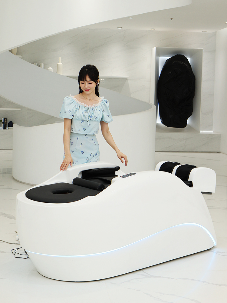 Fiberglass Material Integrated Beauty Bed a