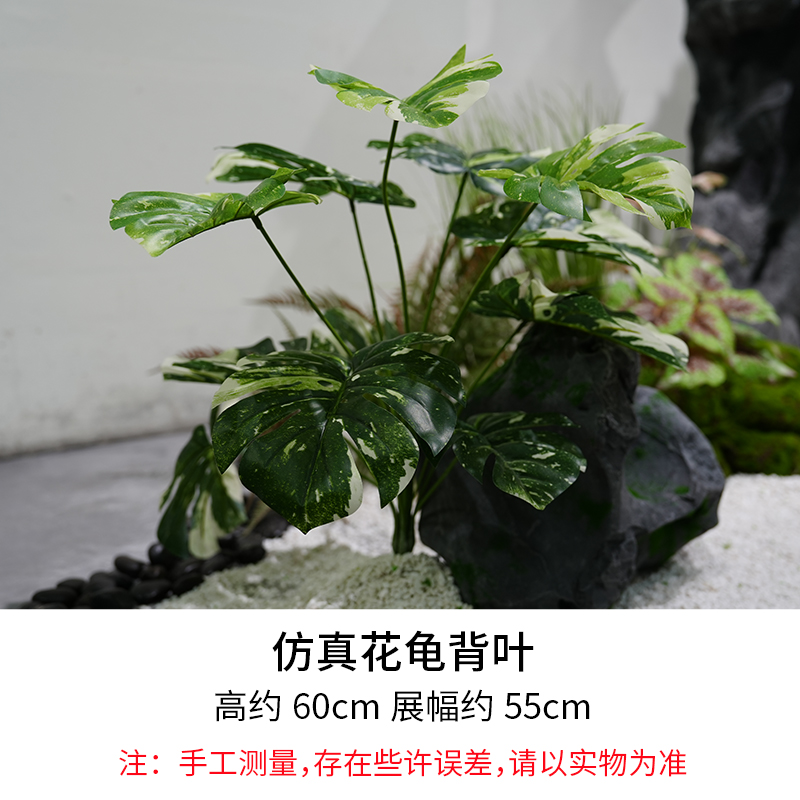 Flower Turtle Leaf/Height 60cm, Width 55cm