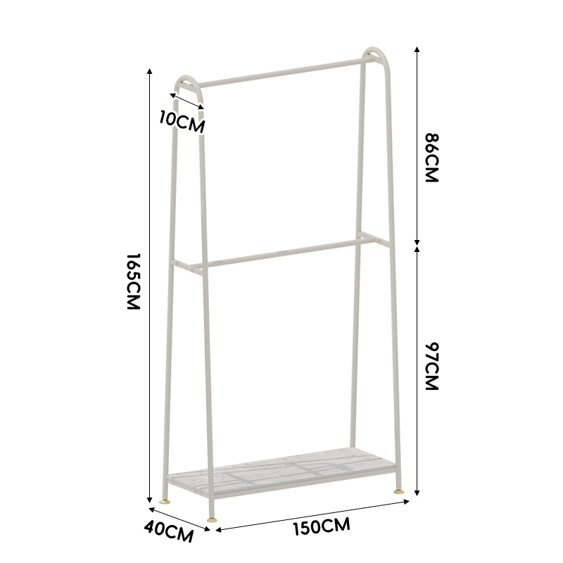 Cream Style-Double Layer-With Lower Plate-150Cm