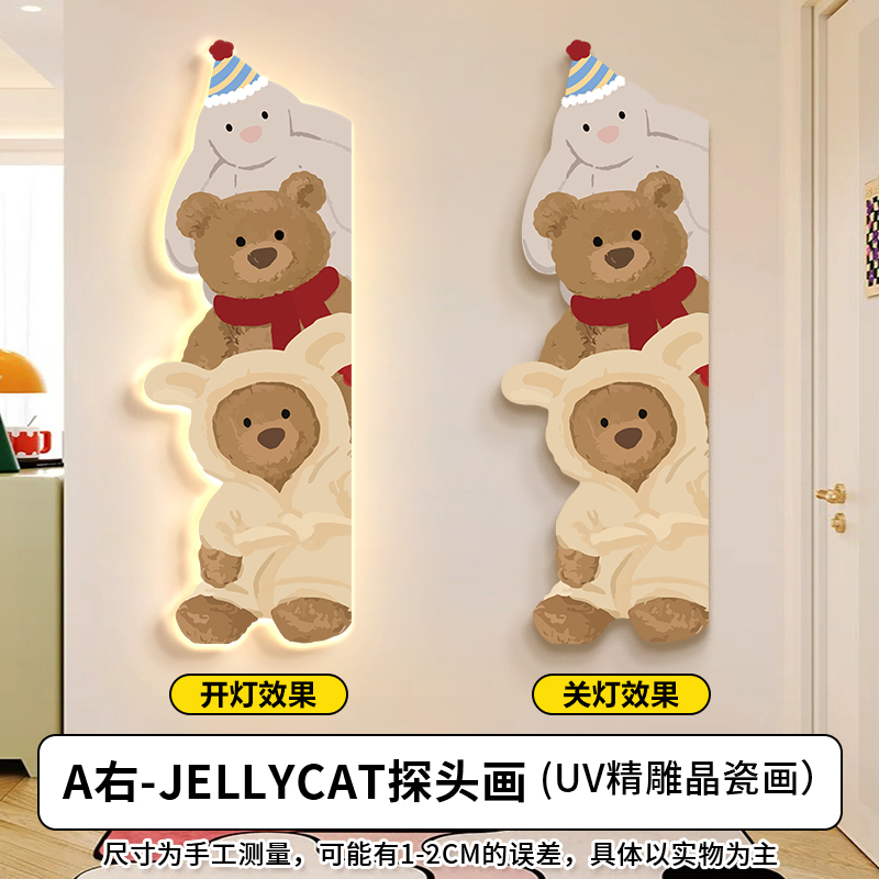 A right-jellycat probe wall decoration painting YYG7361 