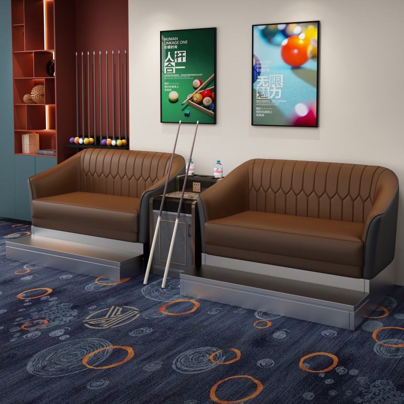 Yuanbao Four-Seater [Coffee + Dark Gray]