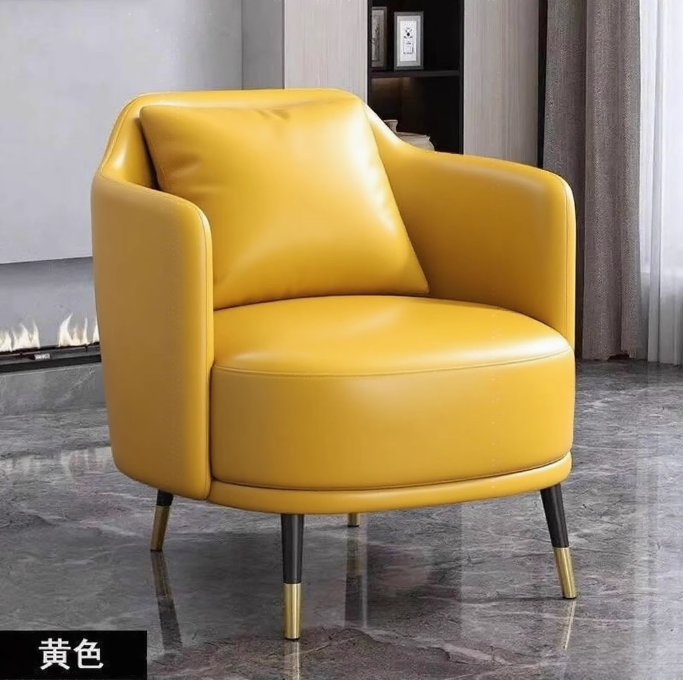 Single Sofa Yellow