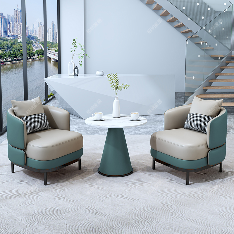 One Table and Two Chairs [Green + White Slate] Five-Year Warranty