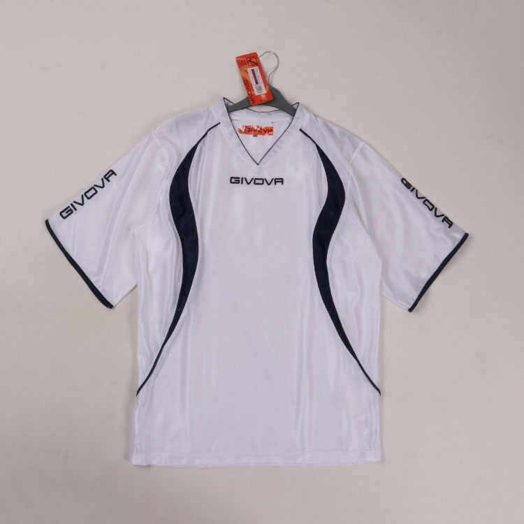 White (Navy Blue Stripe) - Imperfection Handling