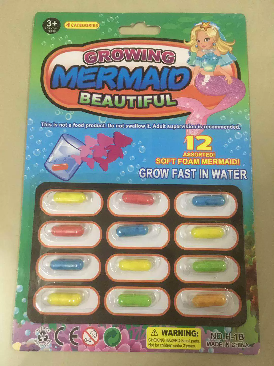 12 Mermaid Gel Pills
