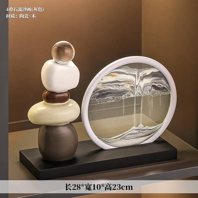 [Ink Wash Painting]2025 Time Comes and Turns Quicksand Painting