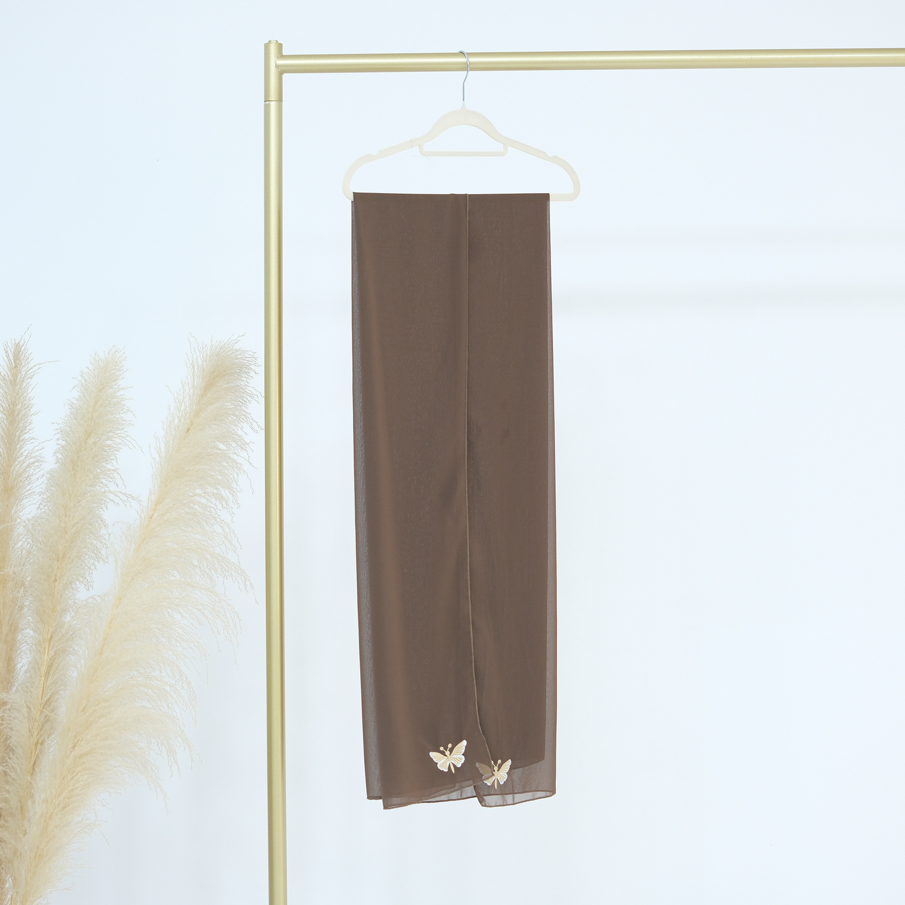 Coffee + Khaki Butterfly