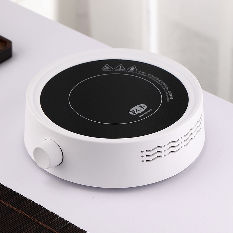 White Electric Ceramic Stove (800 Watts) Single Stove