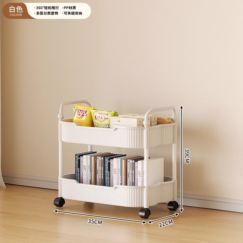 Brand New Storage Rack ლ2 Layers - Tea Color · Innovative Upgrade ⭐ Multifunctional and Removable