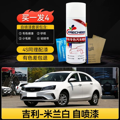 Daiwa Gray Scratch – Avtomobil boya qələmləri - emergency-repair-quick-cover-upmilan-white-single-bottle-spray-paint-includes-basic-touch-up-tools