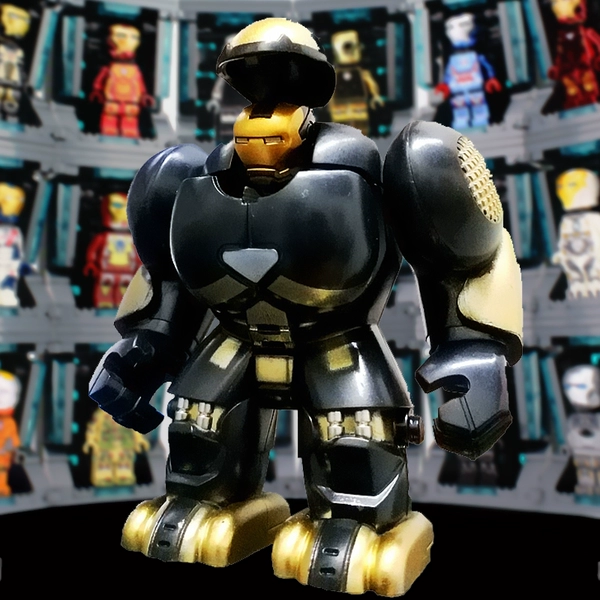 Dark Khaka Black Iron Man Muslim