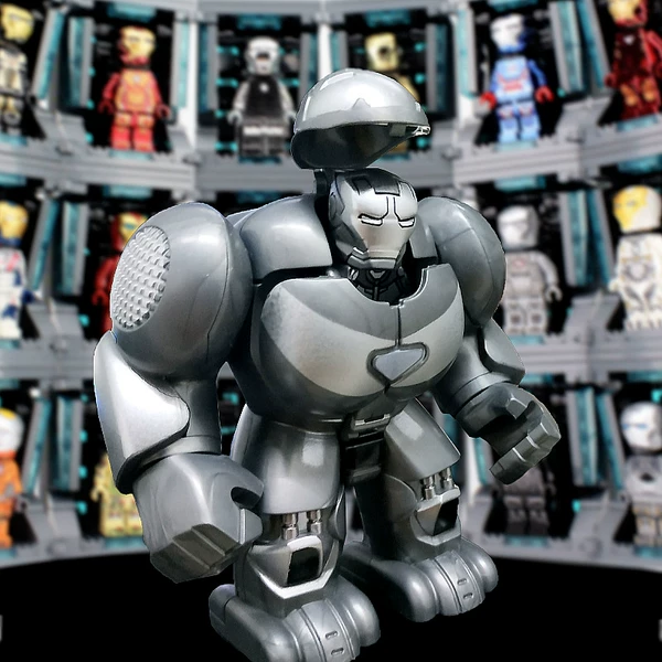 Light Brown Gray Iron Man Meg