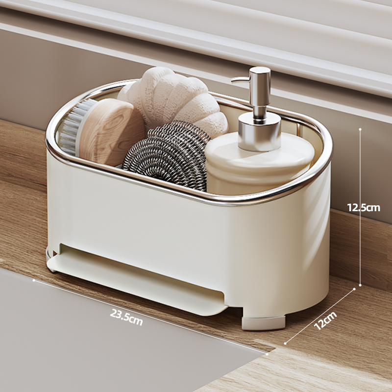 【Egg-Shaped - Inline Drain】Cream White