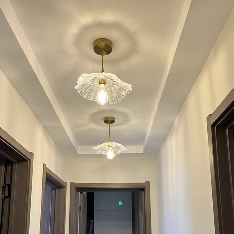 310 Lotus Disc Hanging Wire Model-Three Colors Changing Light