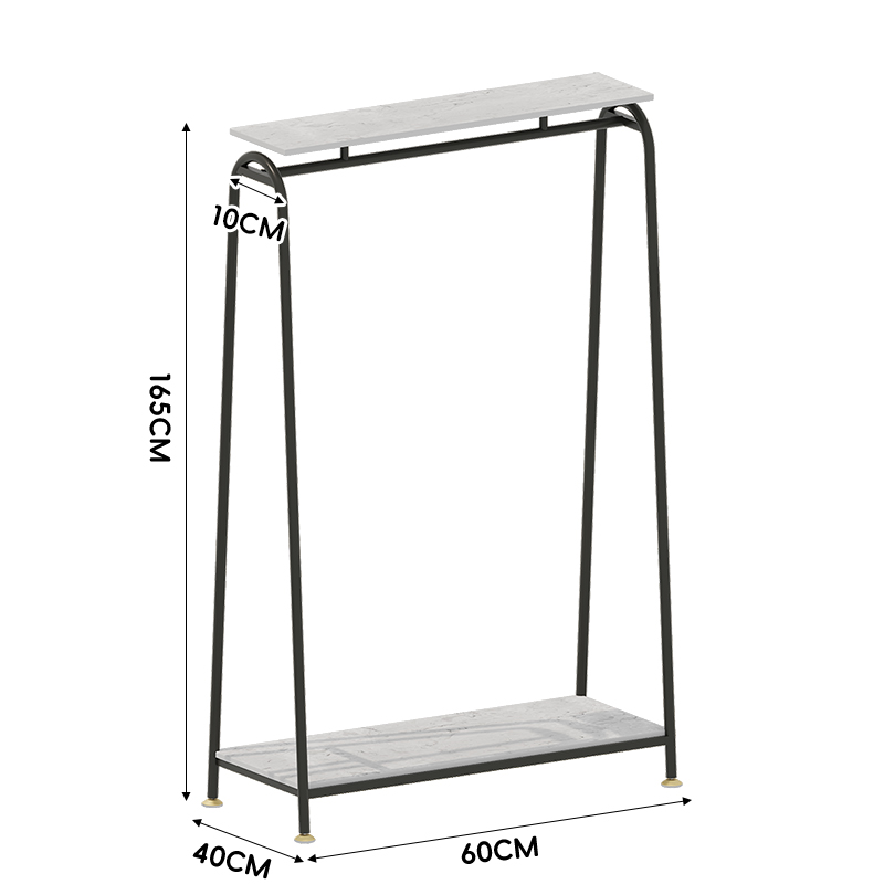 Elegant Black-Single Layer-Upper and Lower Panels-60Cm