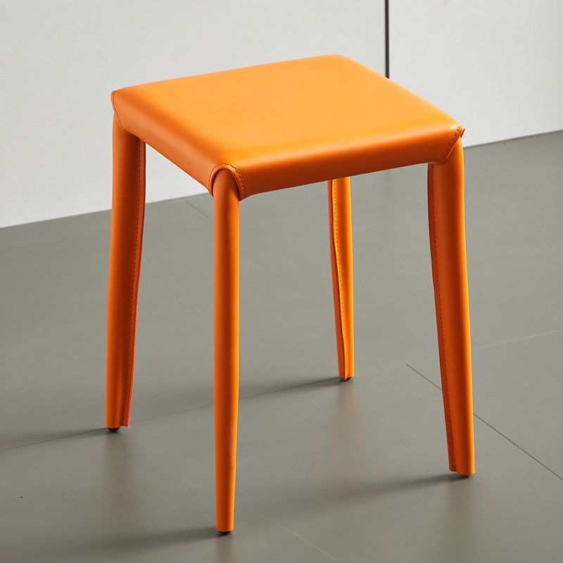 [Overseas Version]Vibrant Orange Saddle Leather