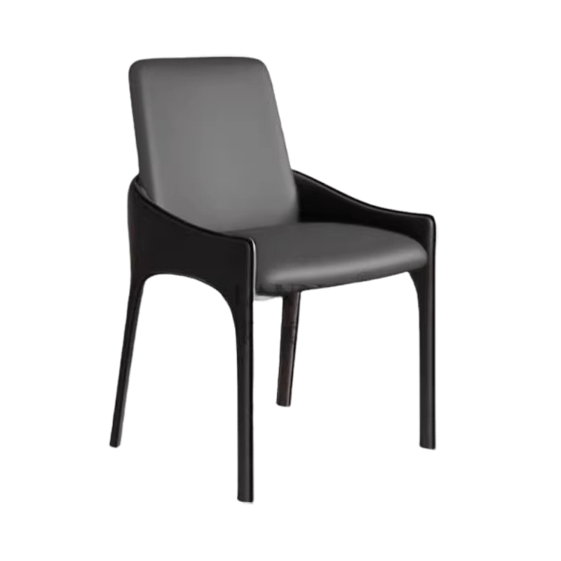 [Overseas Original]Black + Black - Imported Ecological Genuine Leather + Saddle Leather