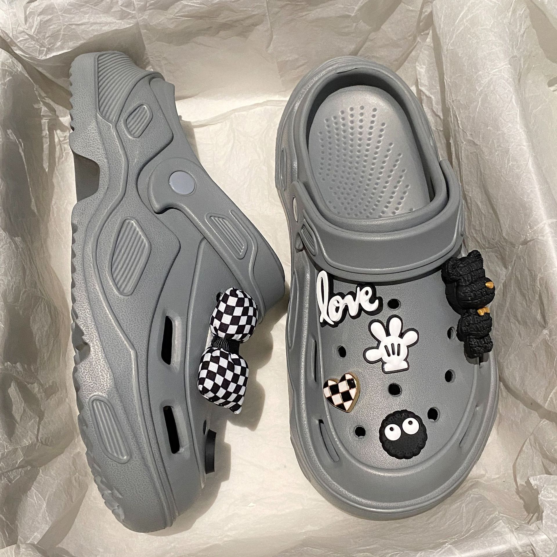 901 Butterfly Bear[Gray]