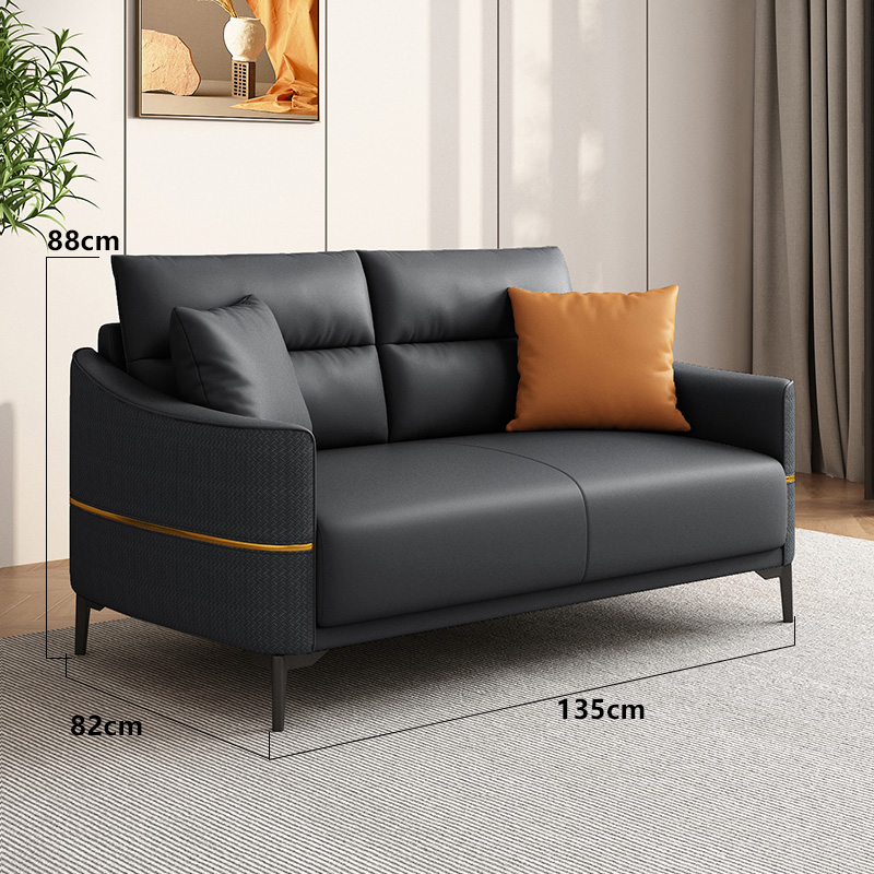 Double Dark Gray[Thickened and Wear-Resistant Western Leather]