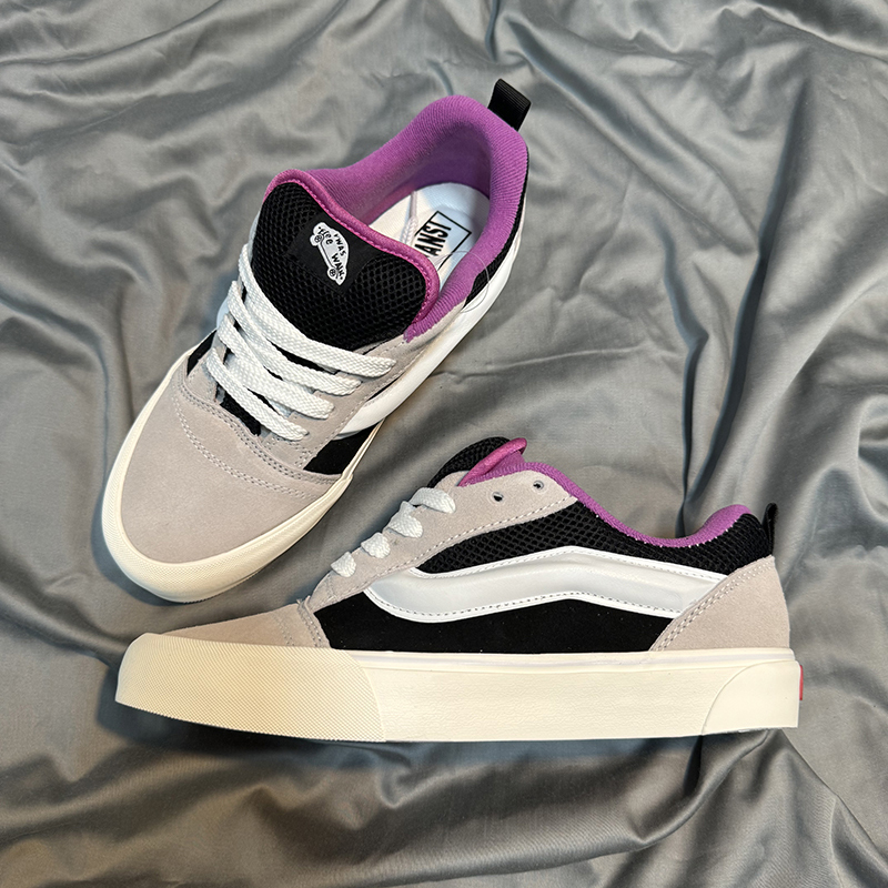 High-Quality Black, White, and Purple