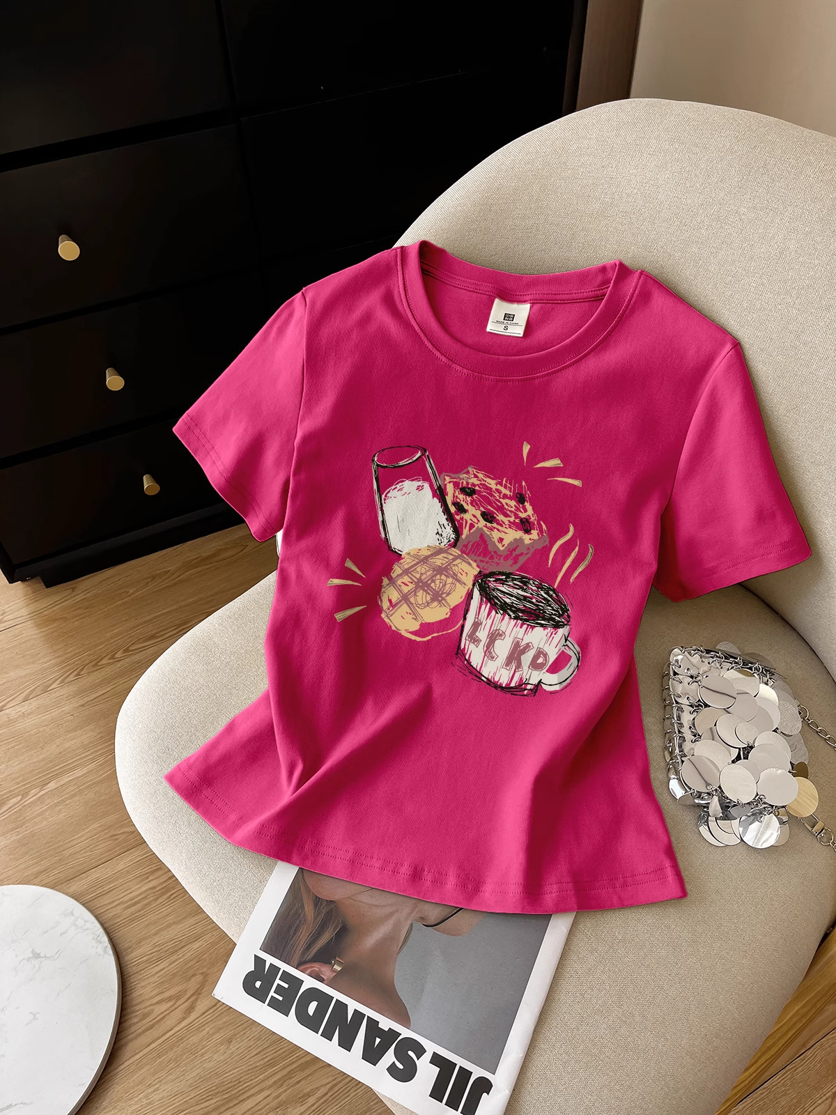 High Quality Xinjiang Pure Cotton[Dragon Fruit Color]