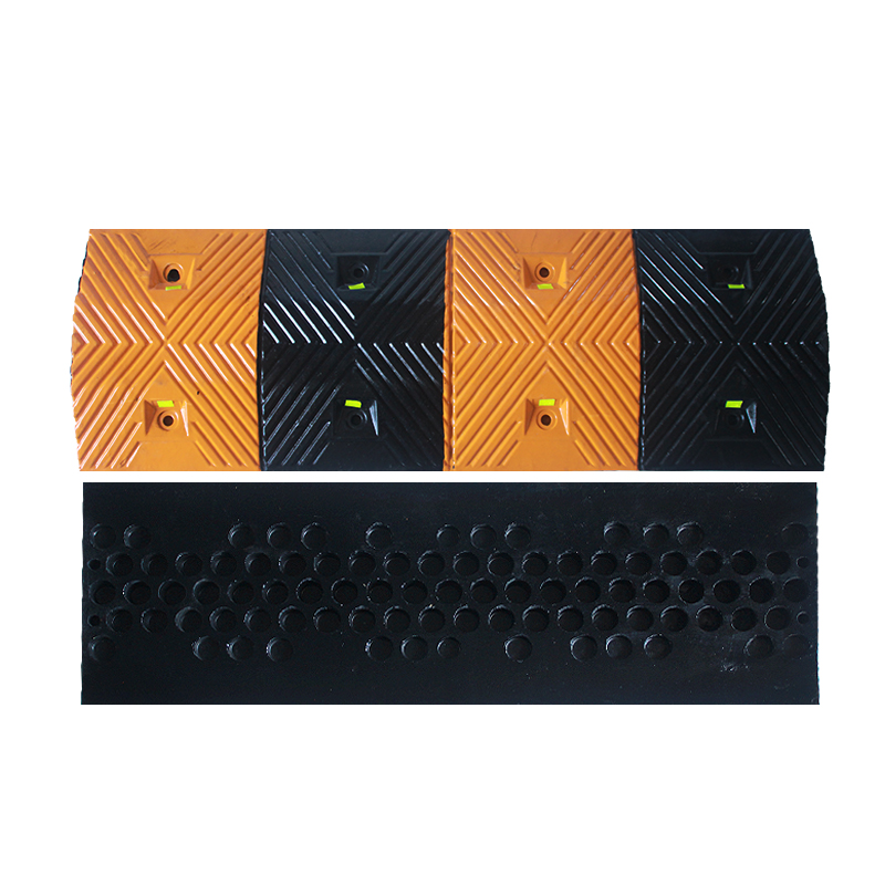 橡胶减速带道路公路马路汽车减速带家用门口限速带铸钢铸铁减速板