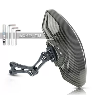 Electric vehicle fender | splash guard - for-ninebot-f90mf-mix-entry-level-black-includes-tools-and-glue