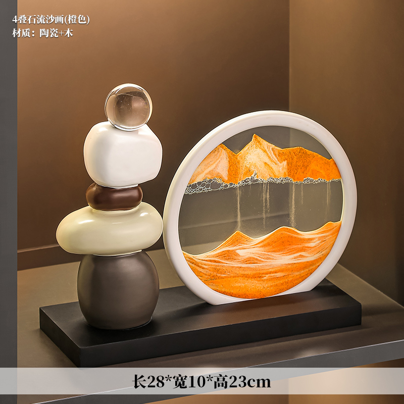 [Golden Wind and Jade Dew]2025 Time Comes and Turns Quicksand Painting