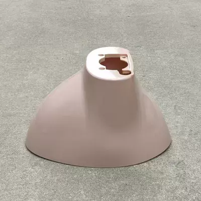 Electric vehicle fender, tricycle plastic front fender - vi-front-clay-tile-lotus-root-pink