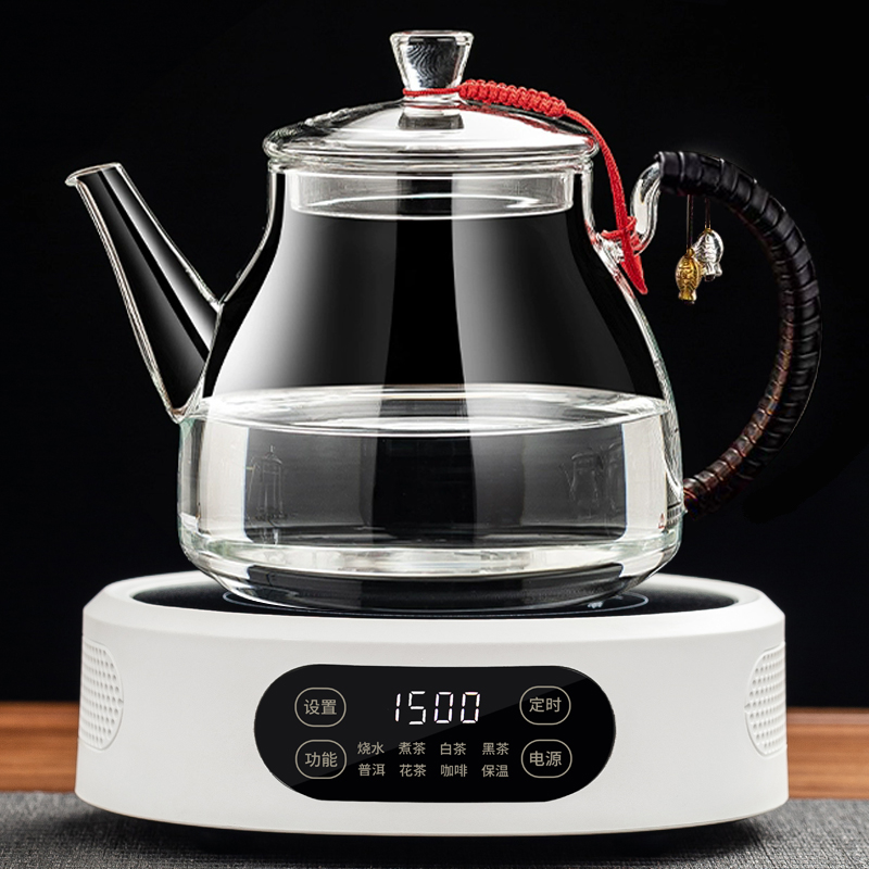 tie rope C Kettle 1.3L (special for boiling water) + white electric ceramic stove 
