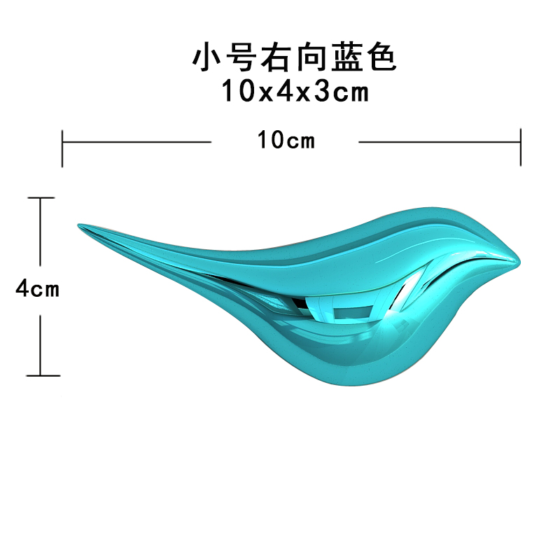 Right-Facing Blue 10cm